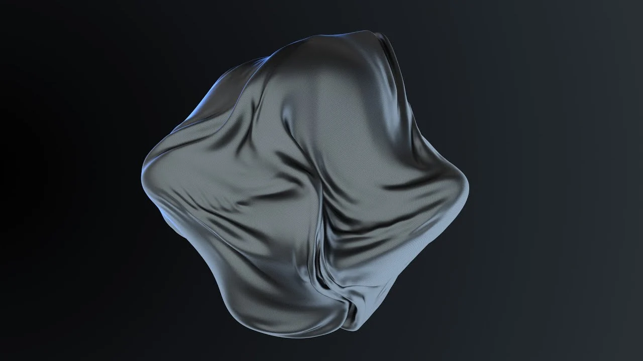 C4D Abstract Cloth Effect - Cinema 4D Tutorial (Free Project)
